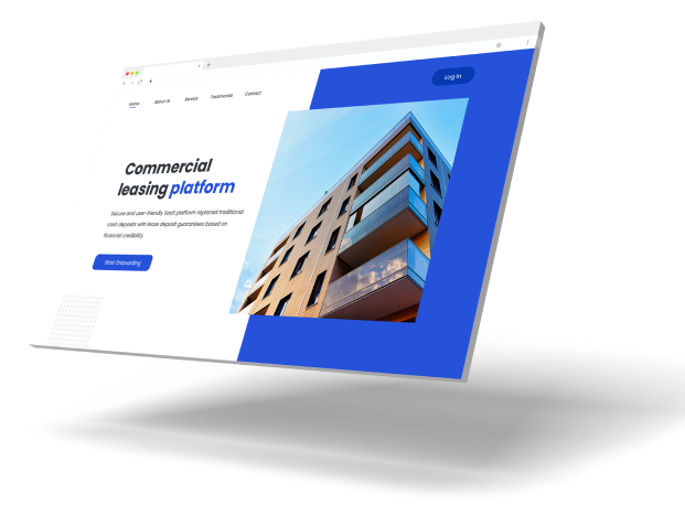 Commercial leasing platform for real estate company